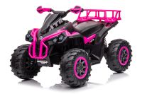12V Quad Moteurs twin Rose