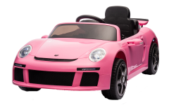 12V Porsche 911 RUF Rose Sous License – Voiture Electrique Pour Enfants