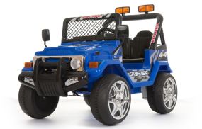 4x4 Bleu - 12V 2-Places Voiture Électrique Pour Enfants