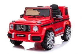 12V Mercedes G Wagon G63 sous licence Rouge – Voiture Electrique Pour Enfants