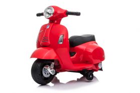 6V Scooter Vespa sous licence Rouge