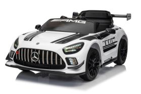 12V Mercedes AMG GT4 Blanc sous licence