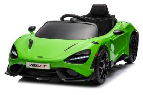 12V McLaren 765LT sous licence Verte
