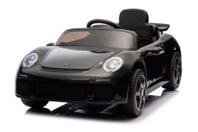12V Porsche 911 RUF Noir Sous License – Voiture Electrique Pour Enfants