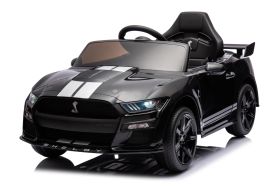 12V Ford Shelby Mustang GT500 Noir Sous License